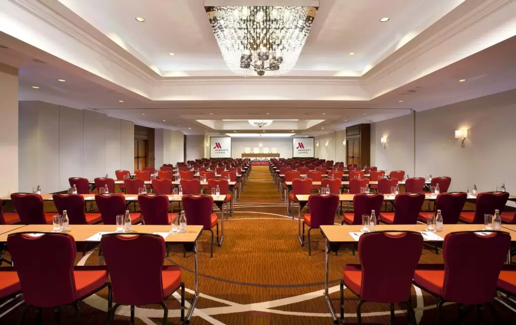 Leipzig Marriott Hotel - Ballsaal © Matthias Hamel